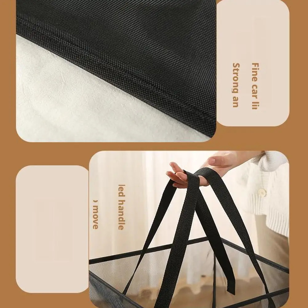 panier à linge carré pliable, durable, respirant, sac de rangement en maille de grande capacité, panier à linge simple pour salle de bain