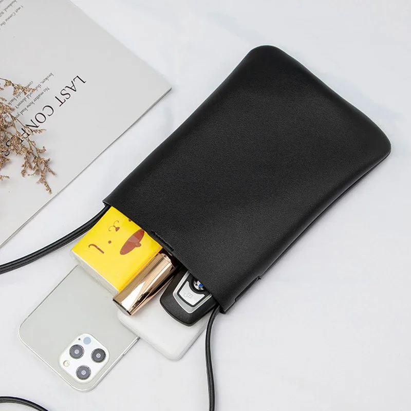 mini sac à main carré en cuir pu pour femmes, sacoche simple, tendance, à bandoulière, pour téléphone