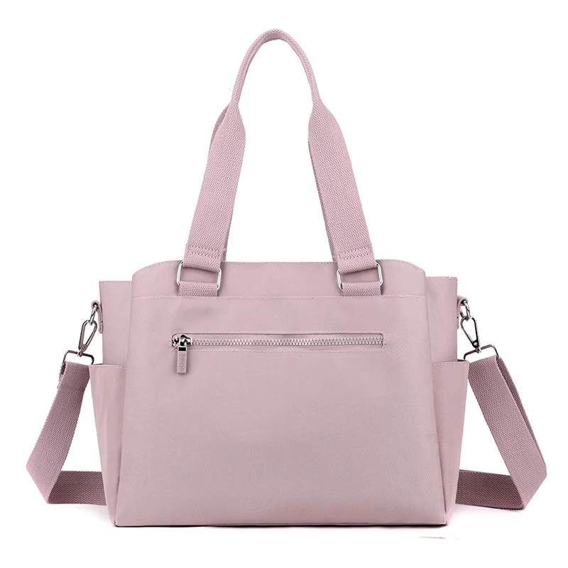 sac fourre tout de grande capacité – fermeture à glissière, sac fourre tout à bandoulière simple, adapté au travail, à un usage quotidien et aux voyages – durable, facile à utiliser