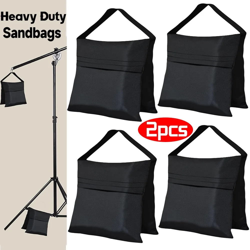Sac de sable d'équilibre portant pour photographie vidéo, sacoche robuste pour support d'arrière-plan, trépied, auvent, tente, Base de parapluie