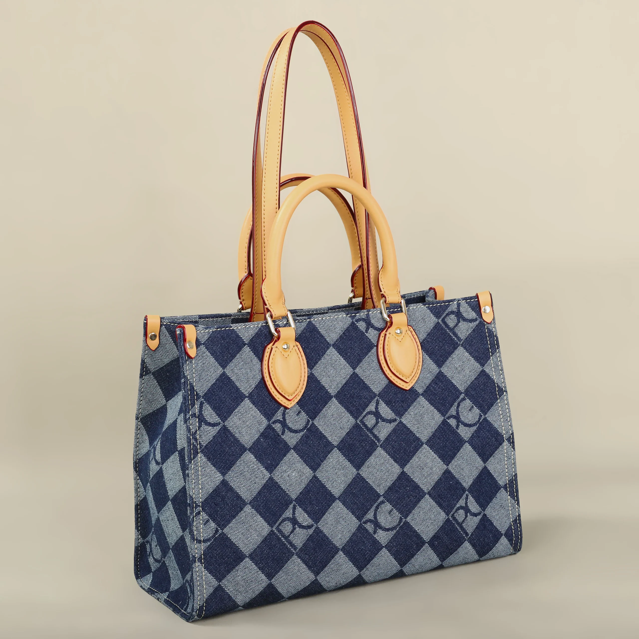 pg carré grande capacité sac à bandoulière unique dames mode multi fonction sac coton conception de luxe tout nouveau sac cartable 2025
