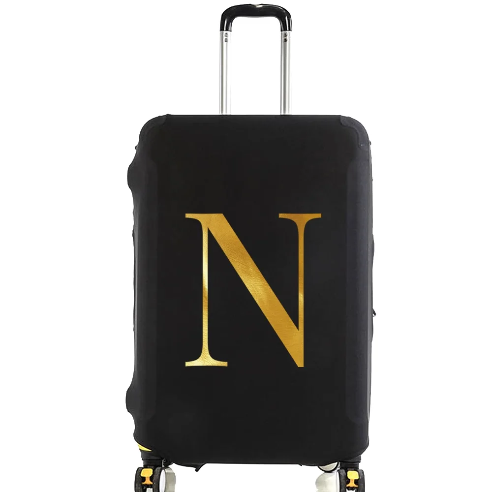 valise à bagages housse de protection lettre nom motif accessoires de voyage élastique bagages housse anti poussière appliquer à 18 28 valise
