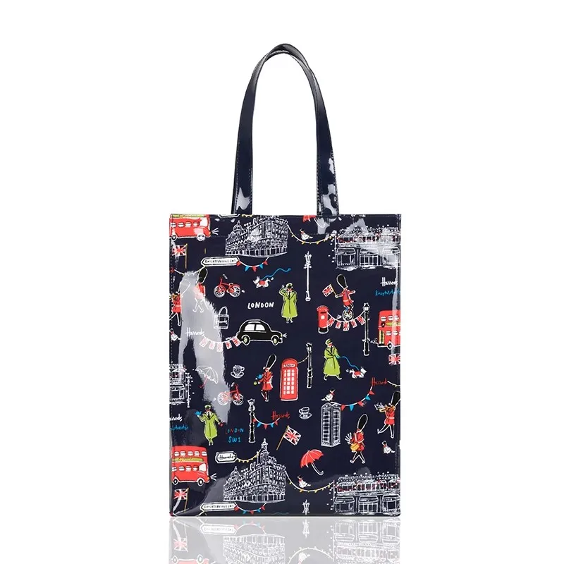 harrods sac à main personnage de dessin animé bus parapluie london style metropolis life sac à bandoulière à une épaule