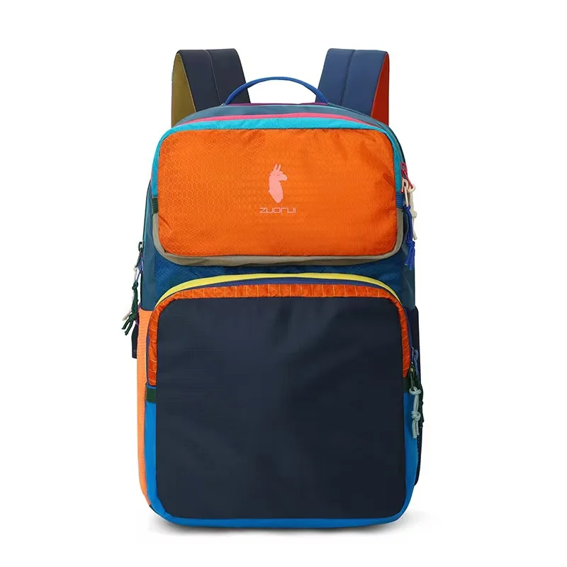 2025 sac à dos dopamine robot alpaca 16l, sac à dos de randonnée en nylon, sac d'école de voyage léger avec sangles respirantes