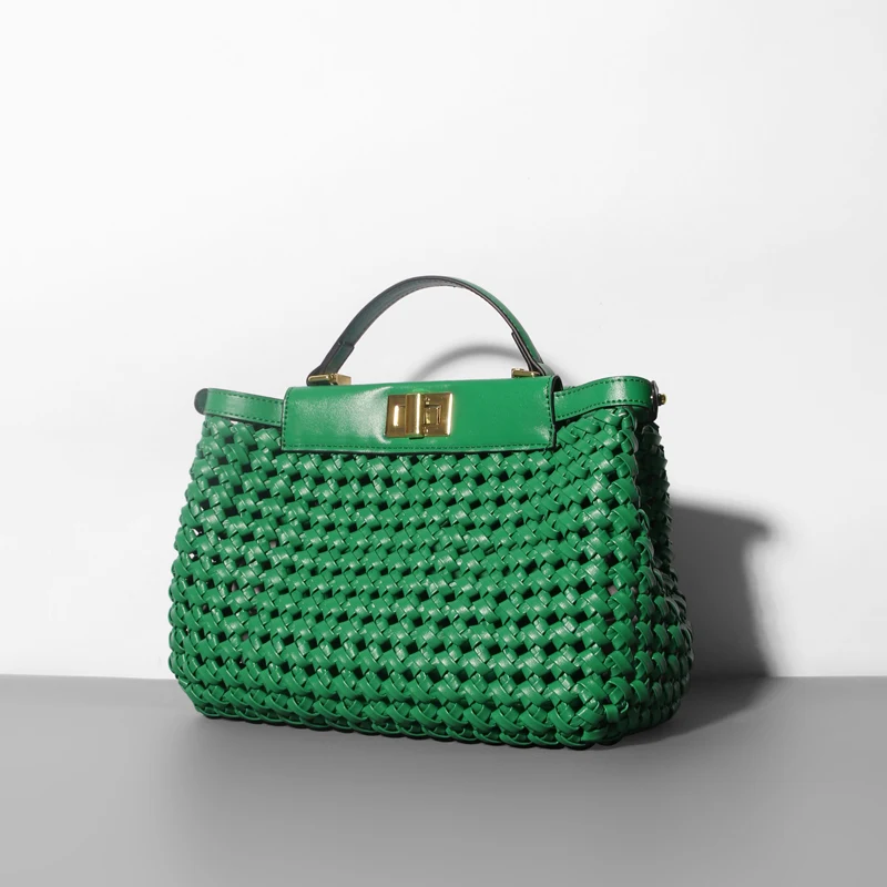 sac à main creux pour femmes, sac à main de haute qualité, sac initié féminin, sac de plage d'été, sac à bandoulière à la mode, nouveau, 2025