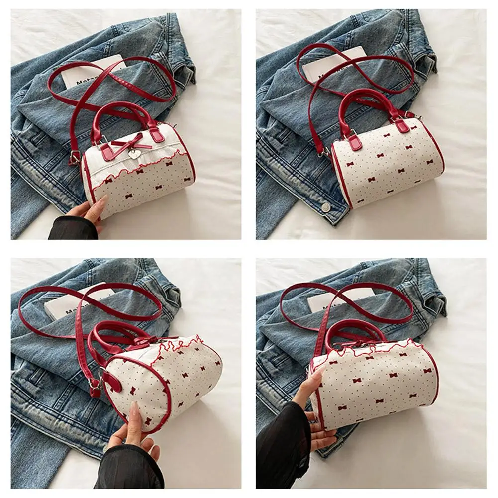 sac à main à nœud de grande capacité, sac à bandoulière simple étanche, sangle réglable, doux et mignon, fourre tout de shopping décontracté