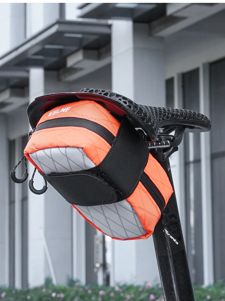 sac de selle de vélo de grande capacité pour vélos de montagne et de route, accessoire d'équipement de cyclisme étanche