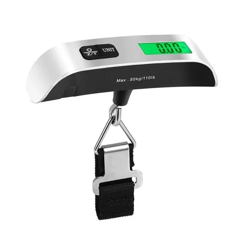 balance à bagages 110lb 50kg balance à bagages suspendue portable numérique pour valise de voyage balance de poids