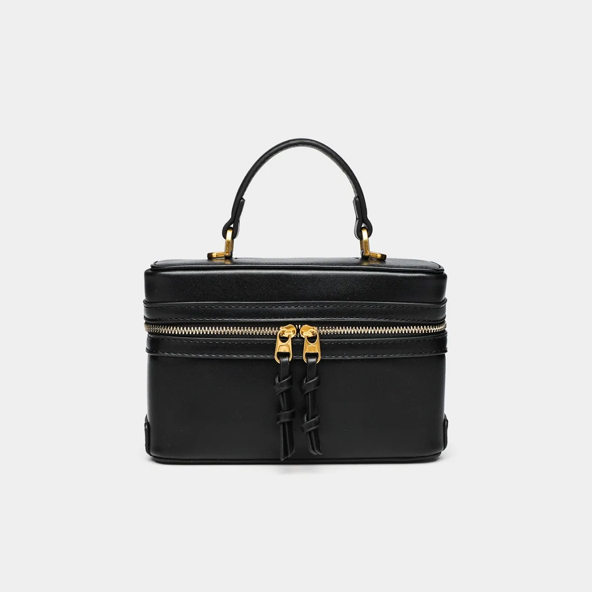 Sac carré noir d'été 2025, sac à bandoulière structuré pour femmes, fourre-tout à poignée supérieure tendance, sac minimaliste de jour à nuit