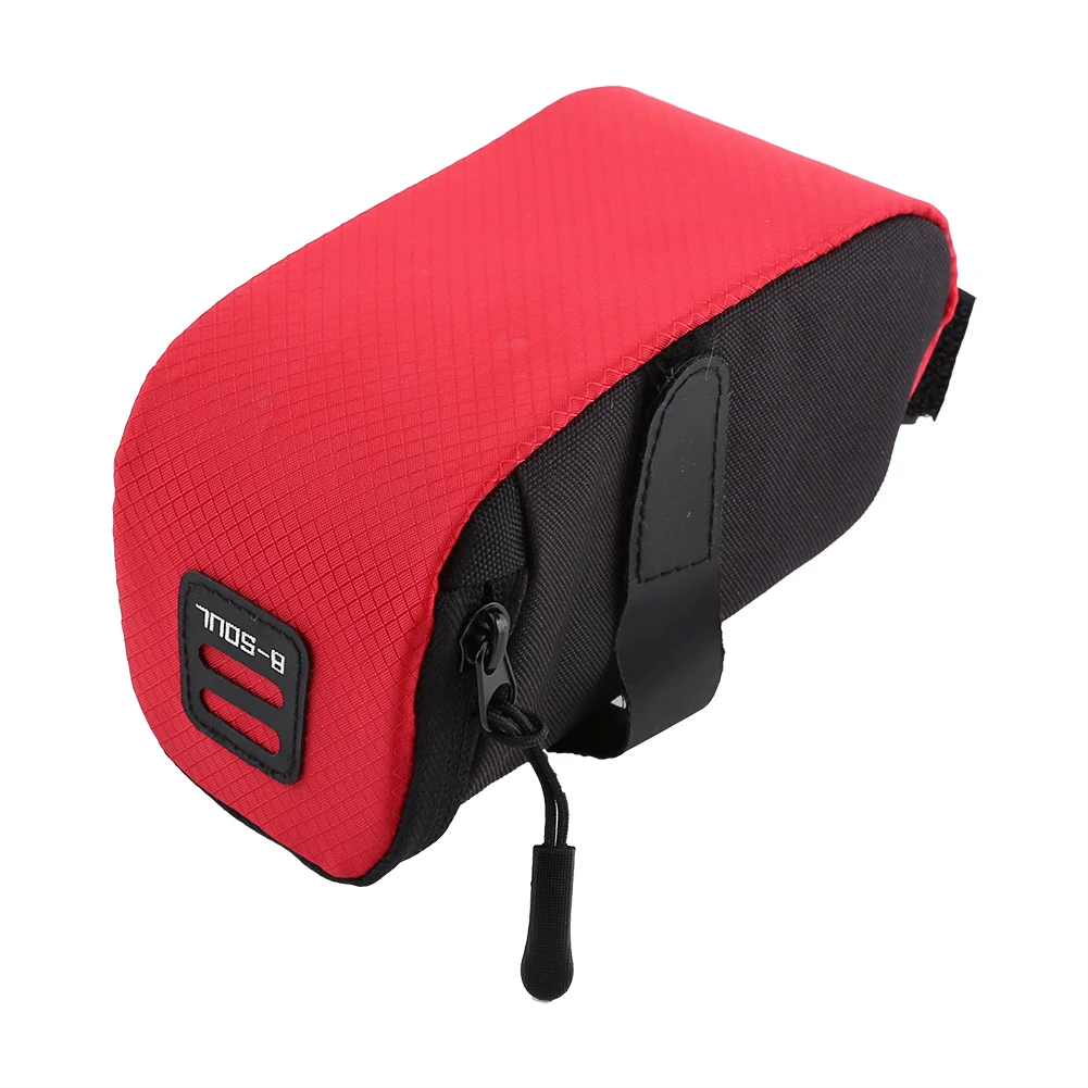 sacoche de dégager de vélo noire, rangement de siège arrière, poudres de queue, sac de vélo pour équipement d'équitation en plein air
