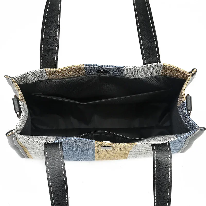 sacs de messager de mode pour femmes, sac à main de créateur pour dames initié, solide, grande capacité, décontracté, toile, femme initiée