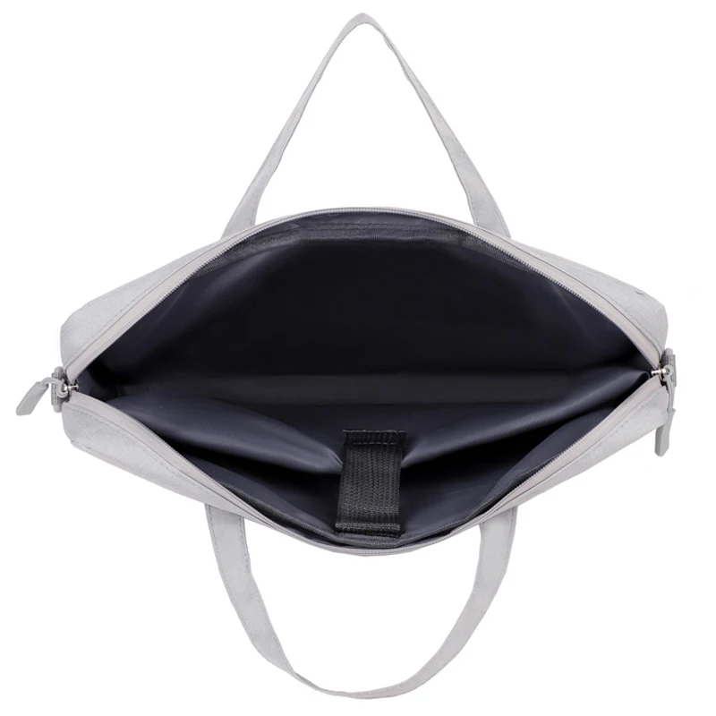 porte documents pour ordinateur portable, grande capacité, anti chute, antichoc, sac à bandoulière à compartiment unique, sac officiel d'affaires