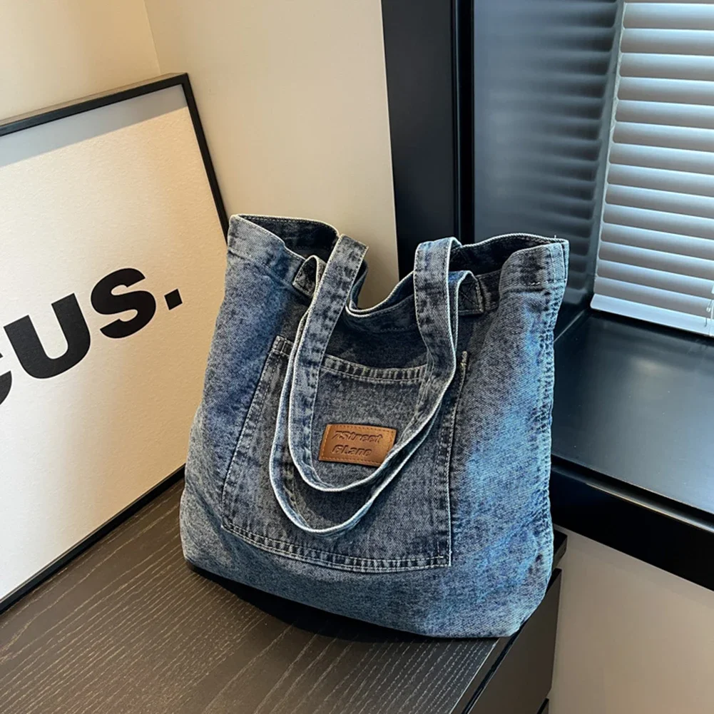 sac à main en denim de créateur de luxe pour femmes, sac à main pour femmes, pochette fashionalbe, sac à main vintage simple pour voyage de bureau