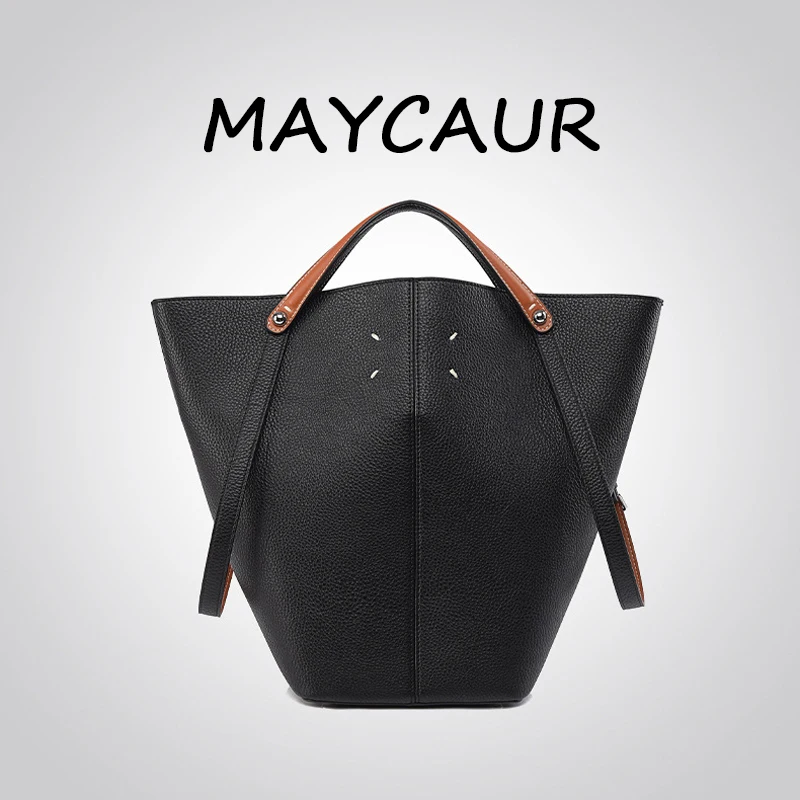 sac seau à main, sac fourre-tout de grande capacité pour l'automne et l'hiver, un sac à main de transport pour femmes