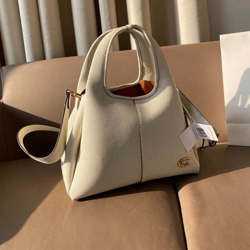sac femme motif litchi lana23 panier de légumes sac à bandoulière rétro portable sac seau type seau 2025 nouveau