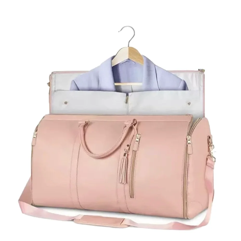 valise à main pliable de grande capacité pour femmes, sac de voyage, sac de rangement multifonctionnel, sac de voyage décontracté à la mode