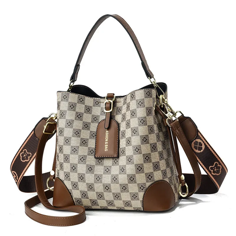 sac seau tendance pour femmes, offre spéciale de la saison, nouveau sac à main en forme de baril poussiéreux, simple, chic, universel, grande capacité, multi voies