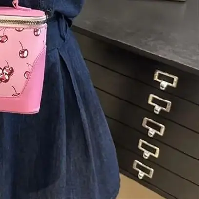 Petit sac carré Chic en PU avec Design cerise, sac à bandoulière tendance pour femmes, sac à main de banlieue sophistiqué
