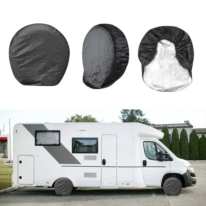 27-32 pouces universel roue pneu couvre étui voiture pneus sac de rangement véhicule roue protecteur pour RV camion SUV voiture camping-car voiture style