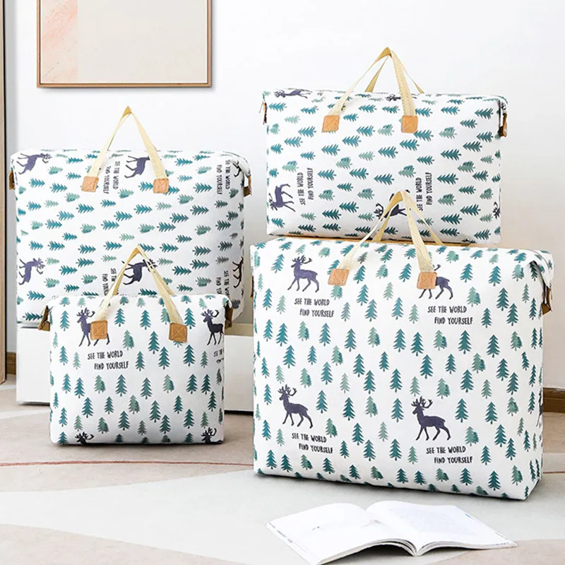 Sac de Rangement pour Couette de Grande Capacité Imperméable et Étanche à l'Humidité, Emballage
