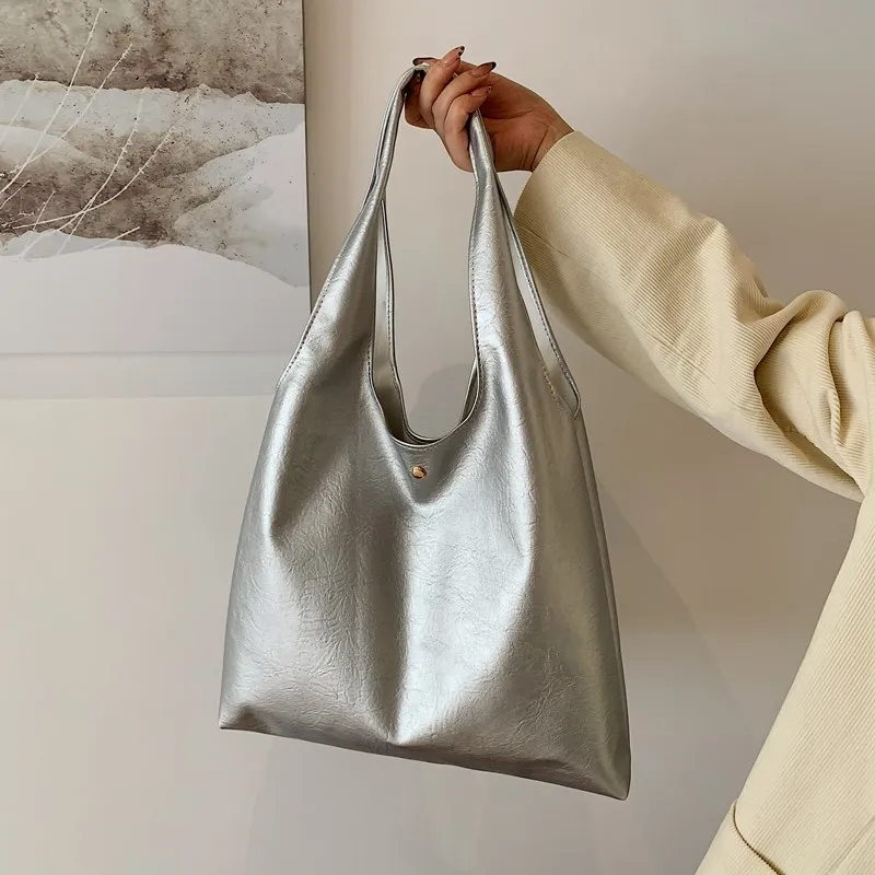 slouchy hobo sac à main à poignée supérieure pour femme, grande capacité, sac fourre tout souple, travail, shopping, voyage, initié par un designer