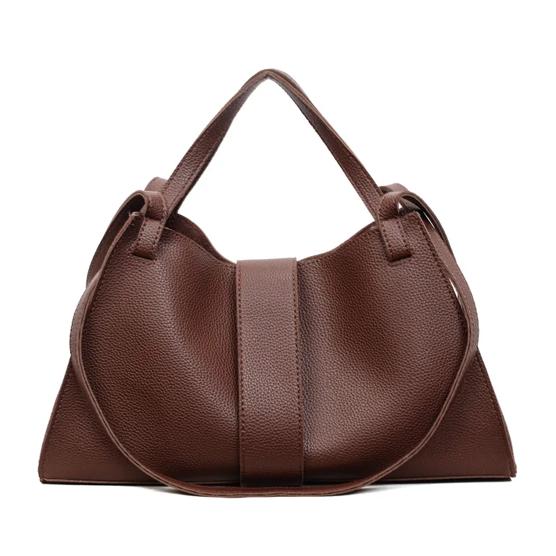 sac à poignée supérieure pour femmes, sac à bandoulière chic pour femmes, fourre tout spacieux de jour à la nuit, bandoulière polyvalente, texturé, automne hiver 2025