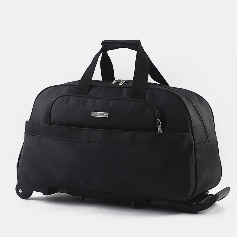 sac à roulettes de grande capacité pour hommes, valise de voyage portable étanche, bagages roulants pour femmes avec roulettes, sacs à main