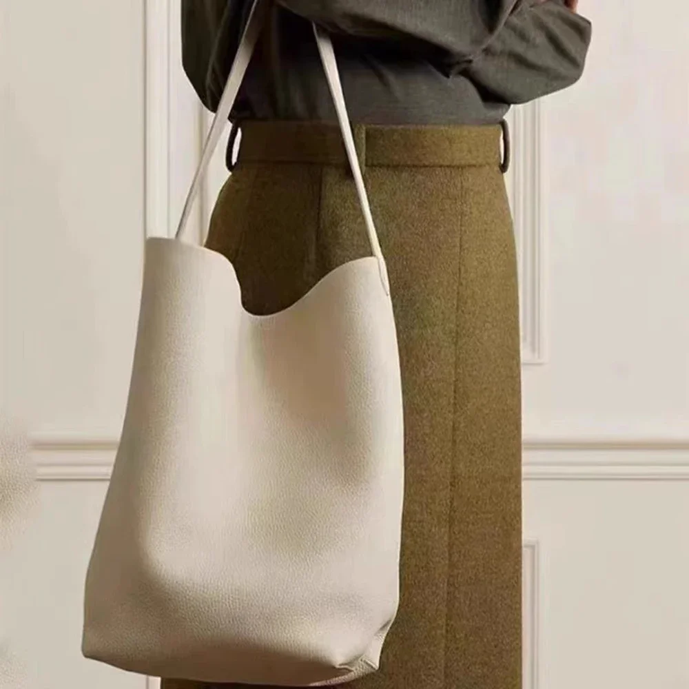 cartable de grande capacité pour femmes, fourre tout simple à bandoulière, shopping, rangement en plein air, sac de courses, fournitures de meubles