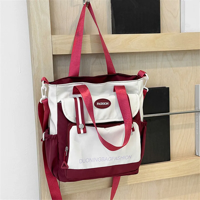 sac fourre tout pour femmes, sac à main quotidien de grande capacité, sac à bandoulière seau de voyage, sac messager à la mode, sacs d'école de camp