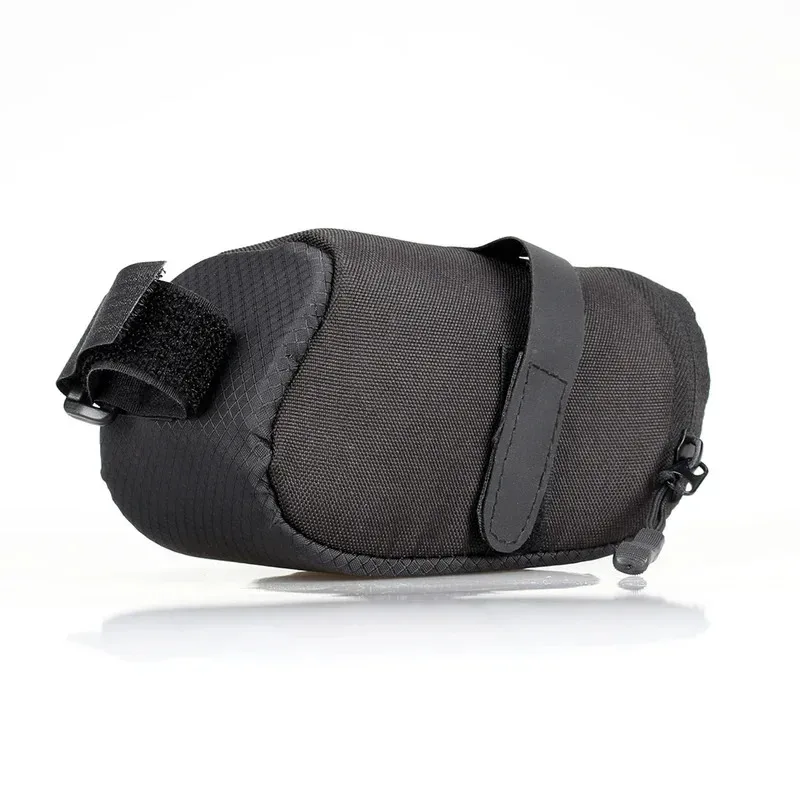 sac de selle de vélo étanche, sac de rangement de tige de selle pliable avec bande réfléchissante, accessoires de vélo