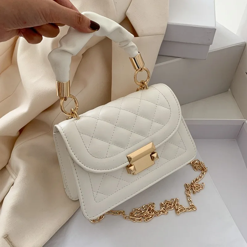 Sac à Main Classique à la Mode, Petit Carré, à Bandoulière, pour Femme
