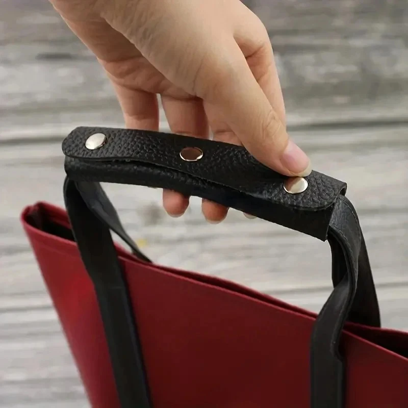 housses de poignée de sac à main en cuir, conçues pour réduire la pression des épaules et améliorer le confort du sac à dos, avec un design antidérapant