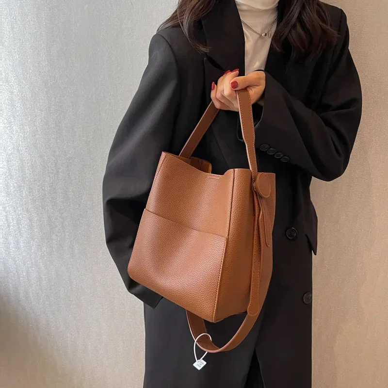 Sacs latéraux à bandoulière seau pour femmes, petits sacs à main et bourses tendance de styliste, 2023