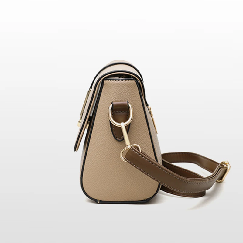 sac à main à bandoulière carré pour femme, design de luxe, à la mode, à rabat