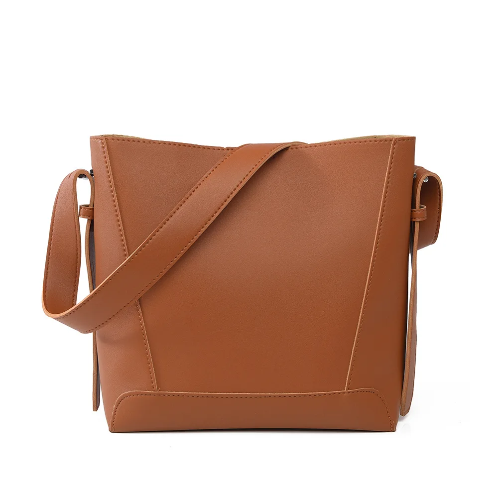 sac seau de luxe pour femmes, sac à bandoulière de grande capacité en cuir souple, fourre-tout sous les bras, mode banlieue, nouvelle collection 2025 ​