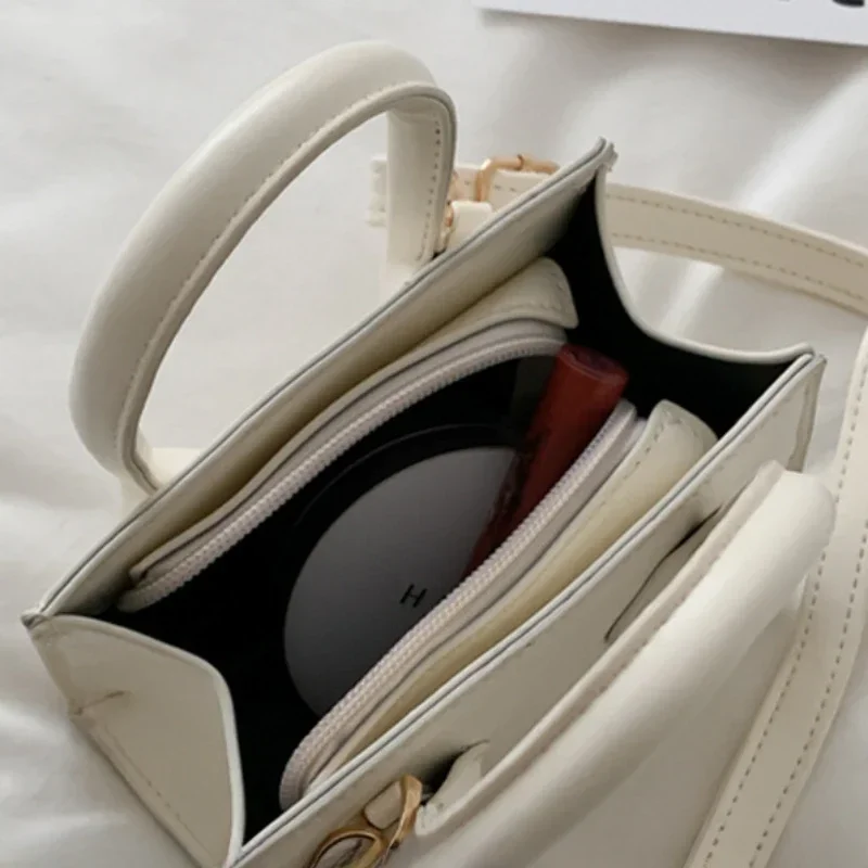 petit sac carré nouveau populaire rétro mini sac à main littéraire foules épaule messager femme sac tout match poignée supérieure sac à main femmes