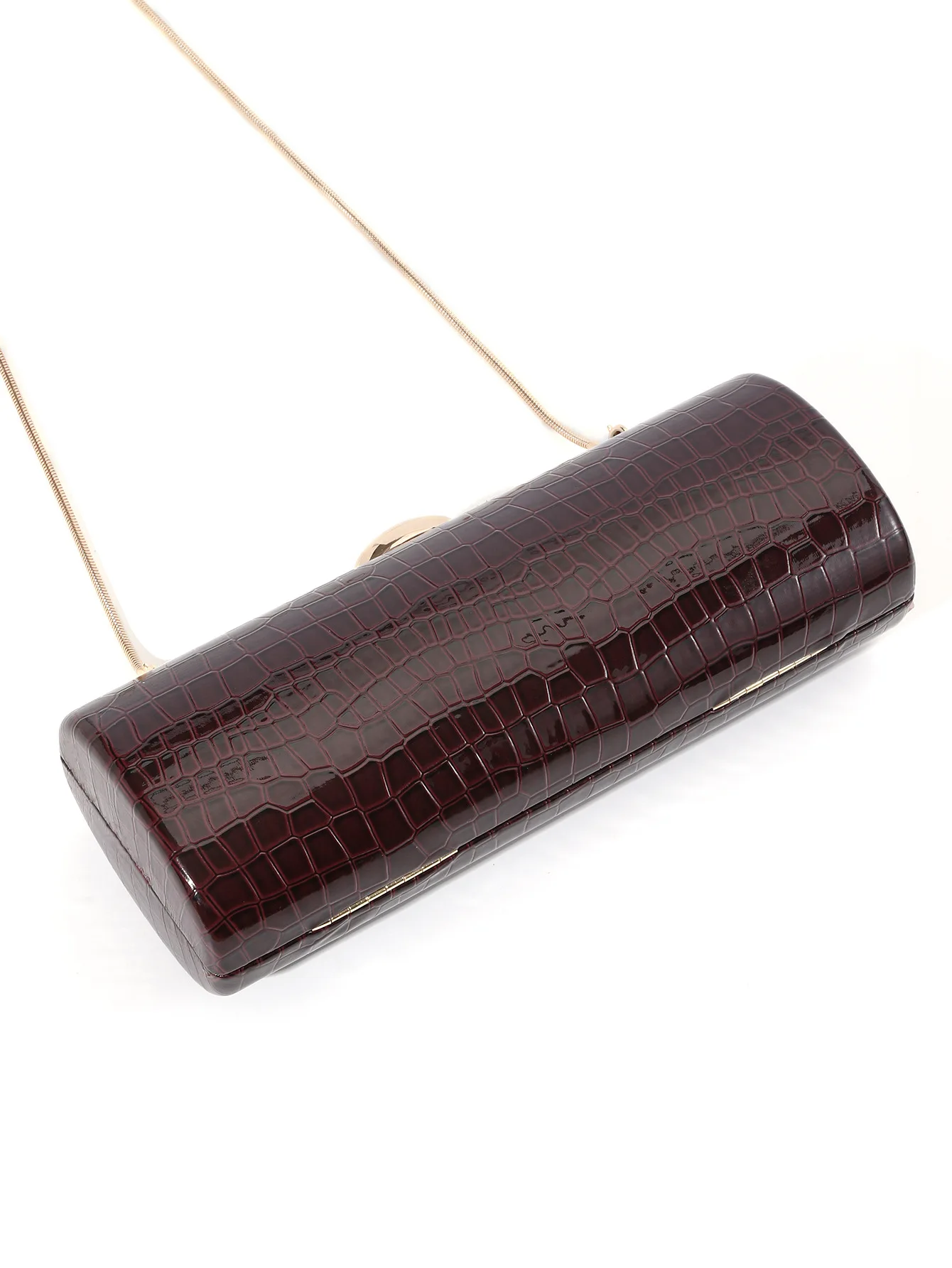 sac de soirée en cuir de luxe pour femme, sac à main baguette, sac à main pour robe de mariée, pocommuniste de banquet de fête, sac initié féminin