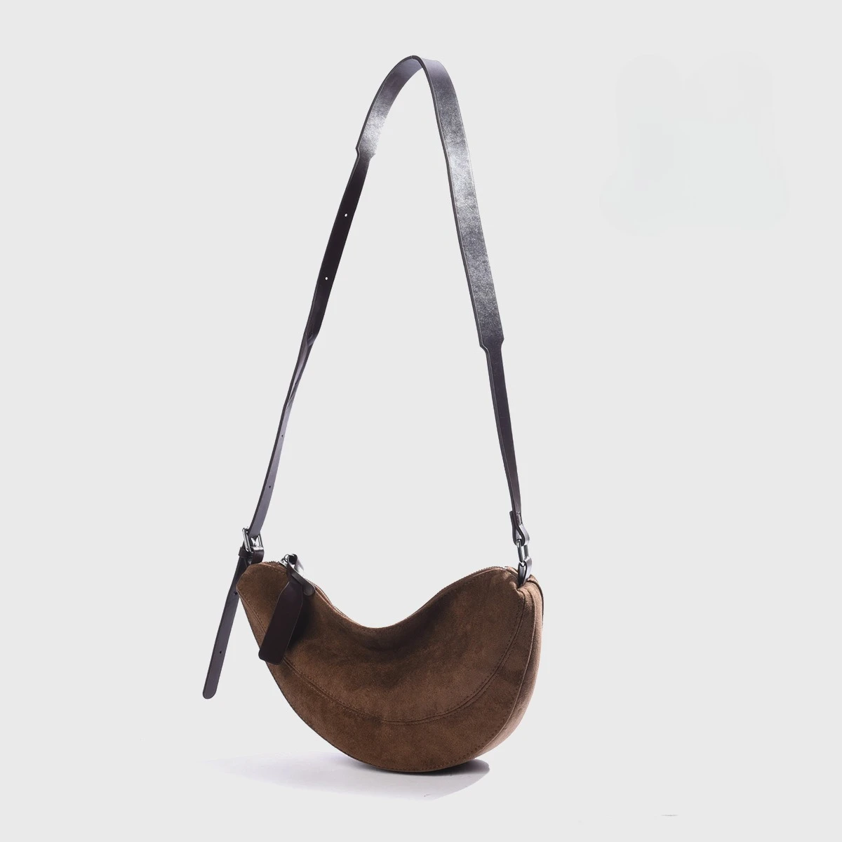 sac hobo froissé imprimé animal pour femmes, sac à main à bandoulière de couleur unie, sac à main polyvalent texturé, chic et pratique, 2025 
