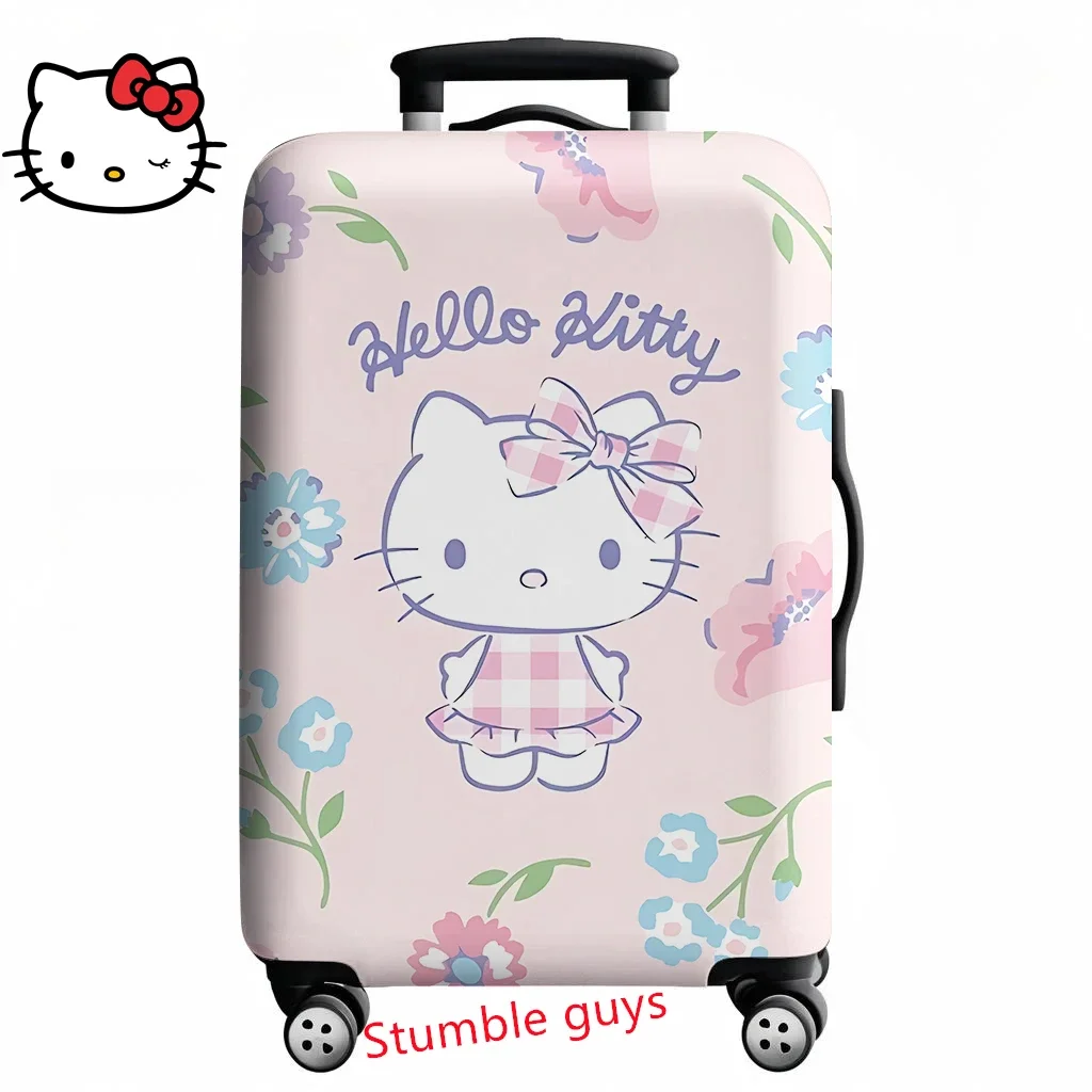 housse de protection pour bagages de voyage demon hunters anime kpop, convient aux valises de 18 à 32 pouces