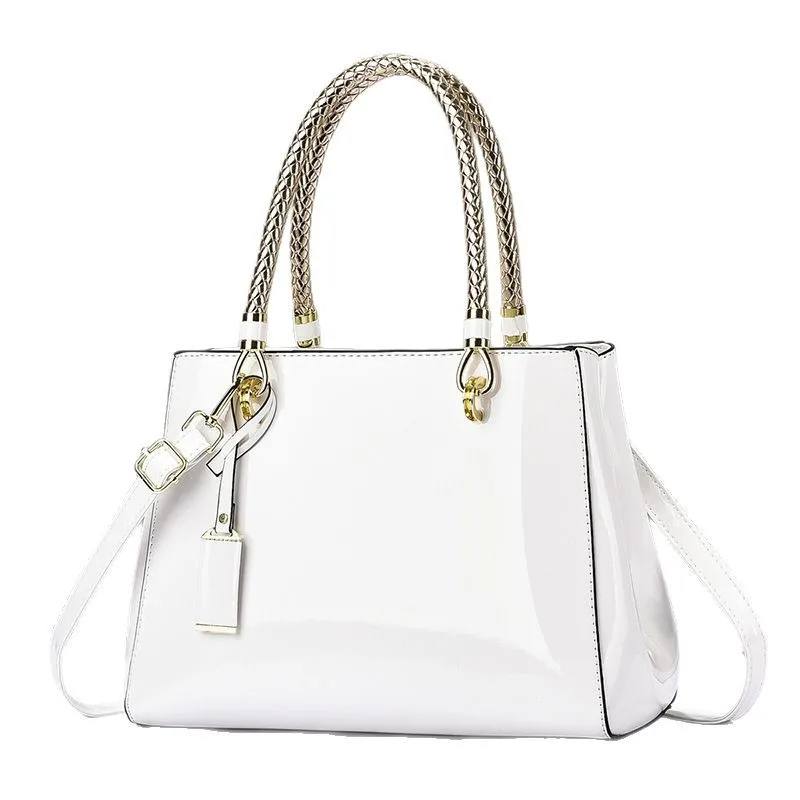 sac à main cartable en cuir pour femmes, nouveau style tendance de rue, sac à bandoulière avec fermeture éclair, grande capacité, 2025