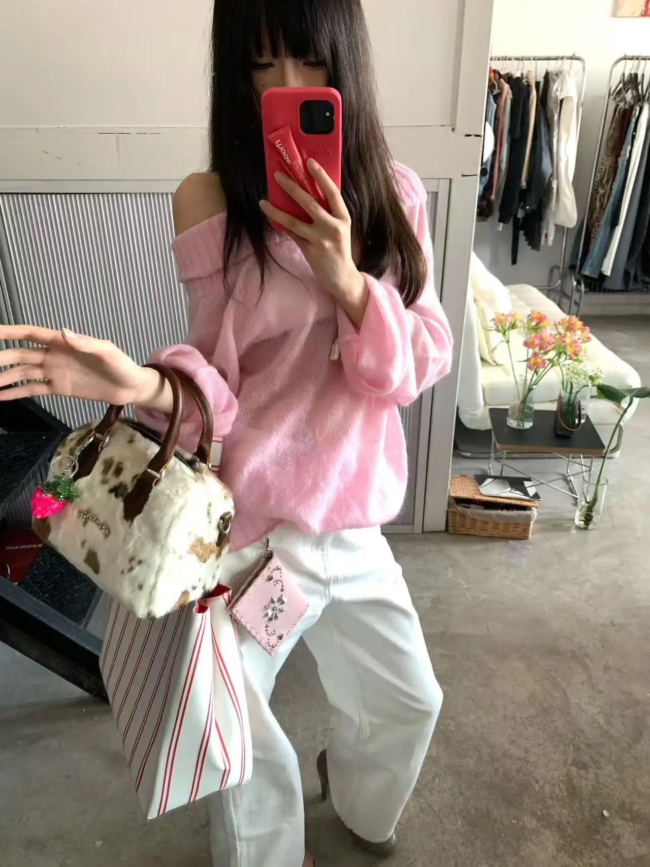 sac à main à la mode pour femmes, sac simple et élégant, sac d'oreiller sous les bras, carré en crin de cheval avec fermeture éclair, sac à bandoulière simple, nouvelle collection