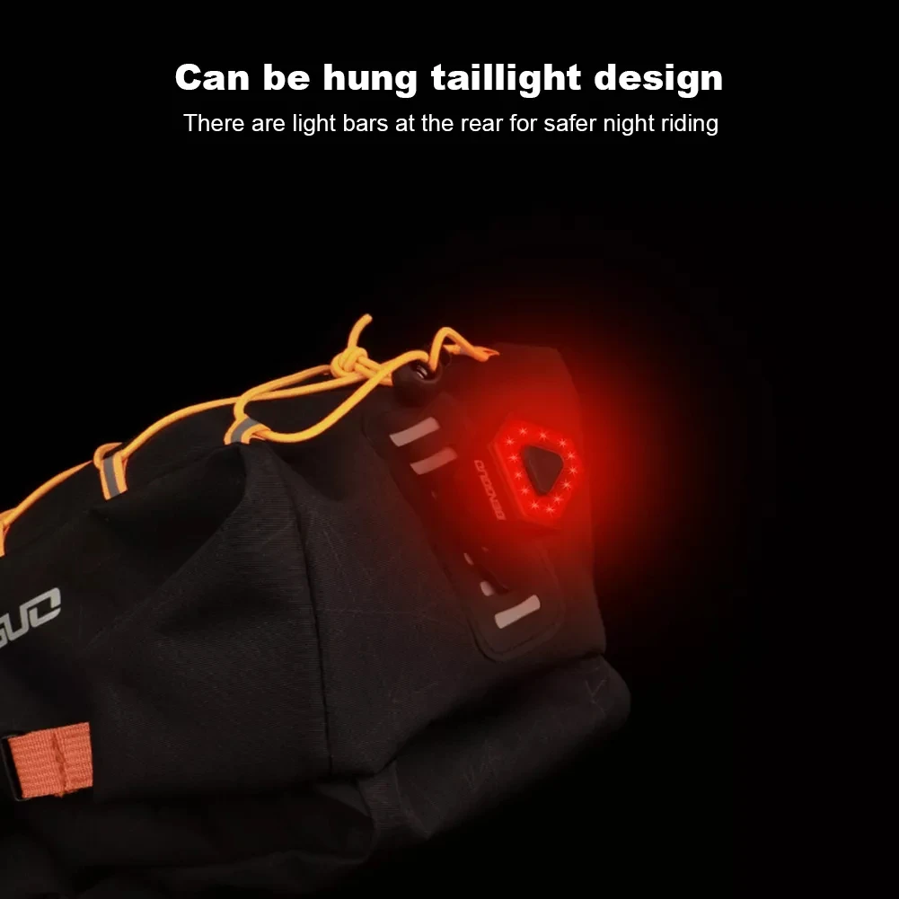 sac de dégager de vélo étanche de grande capacité 10l, sacoche arrière de cyclisme, accessoires de coffre d'extérieur