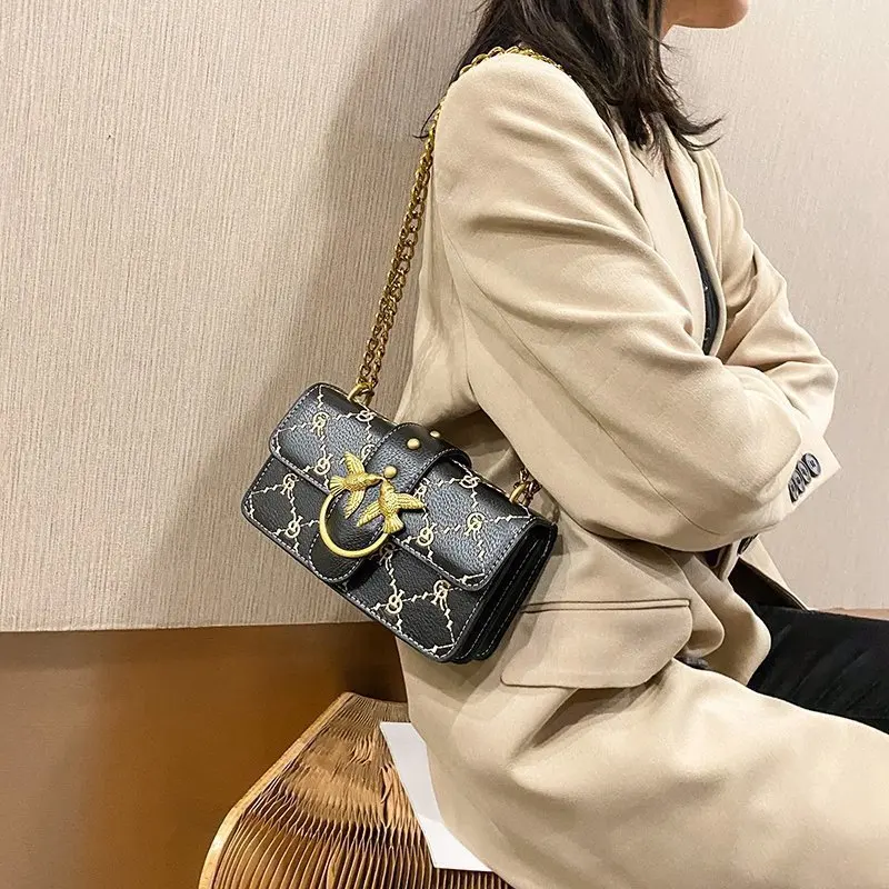 petit sac d'explosion de mode pour femmes, sac à portée oblique de conception de luxe polyvalente rétro, sac à main de mode pour les déplacements au travail