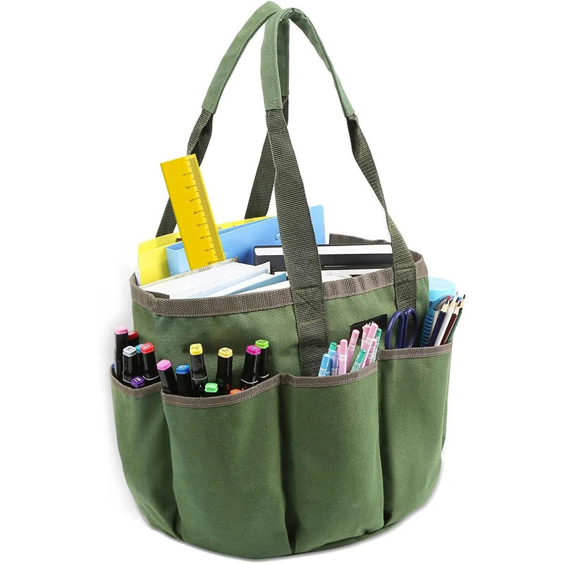 sac fourre-tout avec plusieurs poches pour femmes, sac à main à bandoulière, tout fourre-tout avec compartiments, sac portable pour enseignant