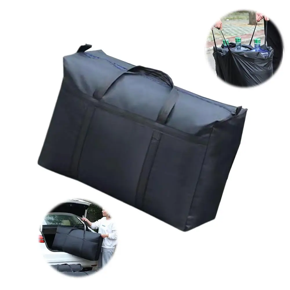 sacs à bagages mobiles imperméables extra larges, sac de courses pour linge, sac de voyage pliable, organisateur de couette de grande capacité