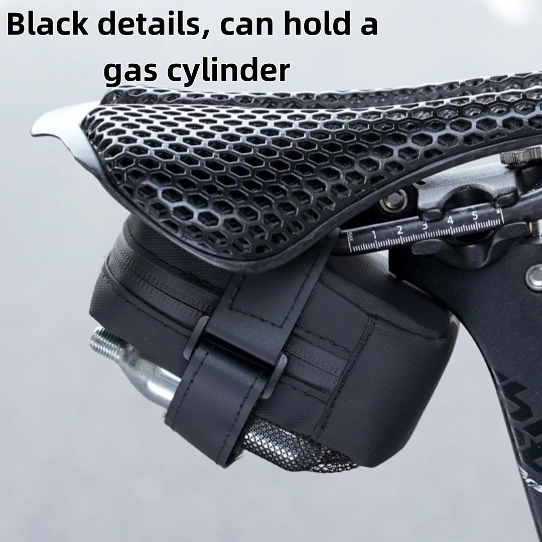 sac de selle de vélo de grande capacité pour vélos de montagne et de route, accessoire d'équipement de cyclisme étanche