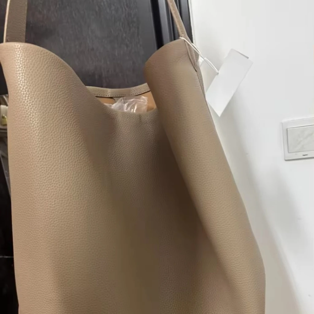 sac fourre tout simple pour femmes, sacoche à bandoulière à la mode, shopping en plein air, rangement de grande capacité, sac de shopping, sacs à main seau