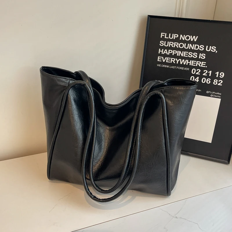 sac fourre tout pour femme, sac à main de grande capacité, sac de shopping simple pour les déplacements