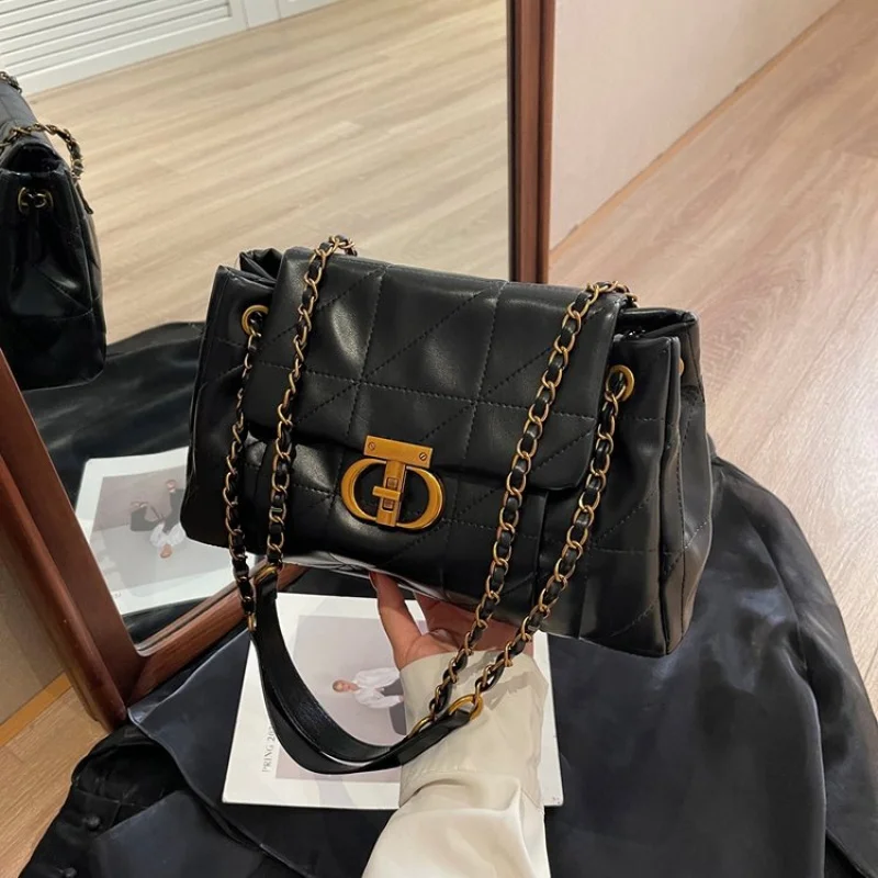sac à main à la mode pour femmes, en cuir fin, décontracté, tendance, look quotidien 