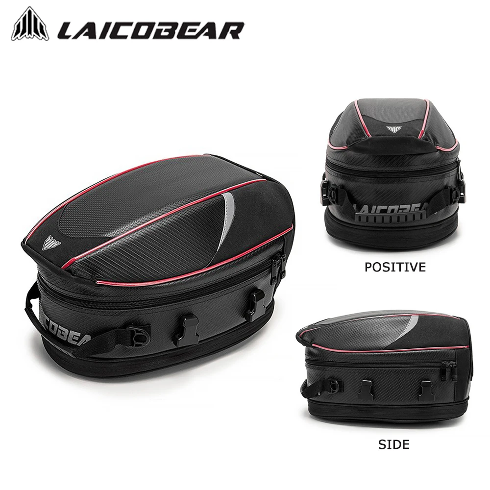 sac de siège arrière de moto étanche, sacoche de queue de moto, sacoche de dégager de bagage de voyage, grande capacité, universel, hurbike